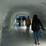 The Jungfraujoch Ice Palace offers a slippery path to adventurous tourists