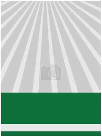 Flagge Nigerias, Republik Nigeria. Nigerianische Flagge Taste auf grauem Hintergrund. Ressourcen grafisches Hintergrunddesign. Vektorillustration mit einem geometrischen Musterthema