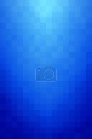 Téléchargez les photos : Fond mosaïque bleu foncé dégradé vers la lumière. Modèle abstrait vertical. forme de pixel carré. Eléments de texture design pour bannières, couvertures, affiches, décors, murs. Illustration vectorielle. - en image libre de droit
