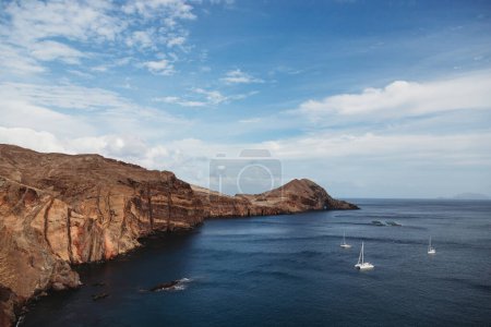 Point of Saint Lawrence in the north-east of Madeira, Portugal