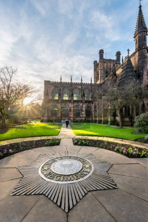Photo for Chester cathedral, Chester city, England - Royalty Free Image