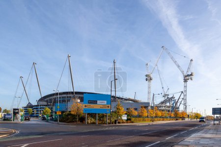 Photo for Oct 17, 2014 - Manchester city football stadium - Royalty Free Image