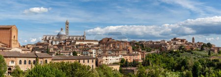 Photo for Panoramic view of the city Sienna - Tuscany Italy - Royalty Free Image