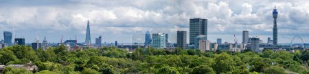 Photo for Panoramic shot of London skyline, Uk - Royalty Free Image