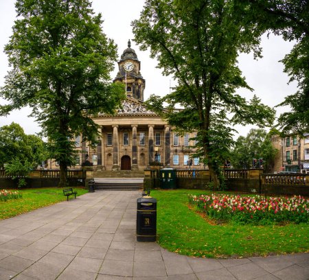 Téléchargez les photos : Hôtel de Ville, Lancaster, Lancashire, Angleterre, Royaume-Uni - en image libre de droit