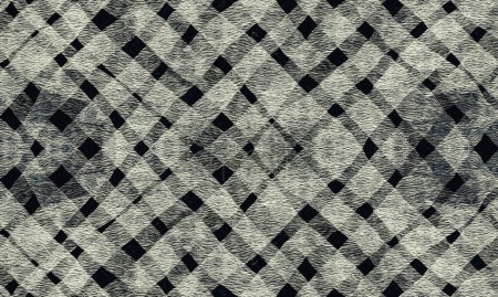 Photo for Black and white striped texture pattern background - Royalty Free Image
