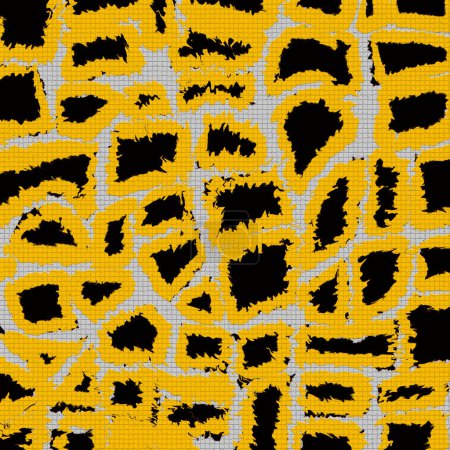 Téléchargez les photos : Abstrait fond jaune et noir pour le design - en image libre de droit