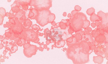 Photo for Pink watercolor paint art   abstract background - Royalty Free Image