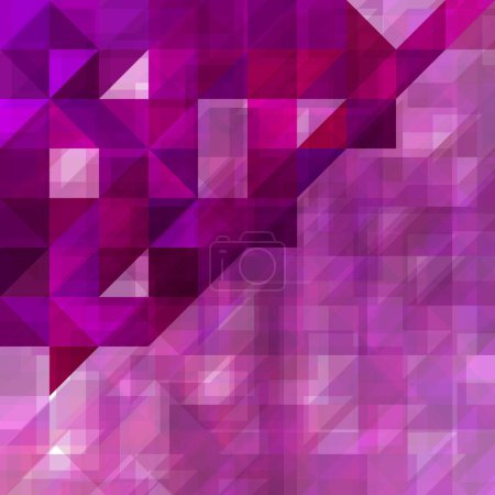 Abstrakter geometrischer Hintergrund mit Dreiecken. Geometrische Textur. Vektorillustration