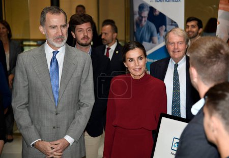 Téléchargez les photos : Le roi Felipe VI et la reine Letizia d'Espagne assisteront à un événement à Palma de Majorque en avril 2022. - en image libre de droit