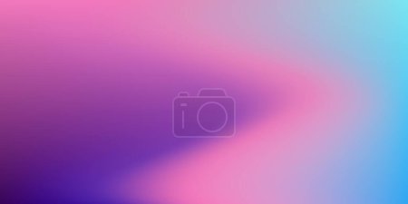 Illustration for Modern abstract minimal magenta poster gradient design template. Wireframe multicolored light gradation screen background. Vector illustration - Royalty Free Image