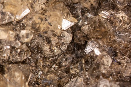 Photo for Little Barite crystals in close-up - Royalty Free Image