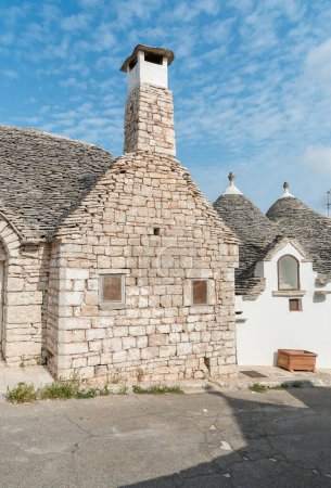 Photo for The trulli, typical limestone houses of Alberobello in southern Puglia, Italy - Royalty Free Image