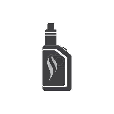 Illustration for Vape vapor logo vector illustration icon design - Royalty Free Image