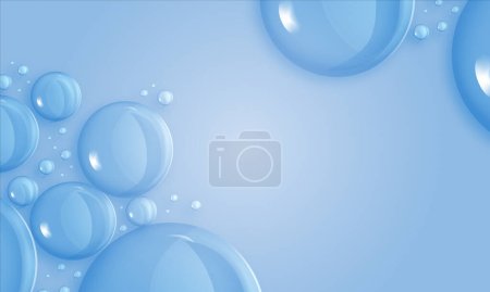 Foto de Gota de agua fondo abstracto. Color gradiente suave. Buscando una experiencia suave. Composición de gota de agua etérea. Gotita armoniosa. Abstracción de gotas. - Imagen libre de derechos