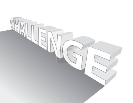 Ilustración de Cartas de desafío, icono web - Imagen libre de derechos