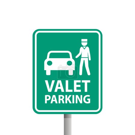 valet parking sign valet, web icon