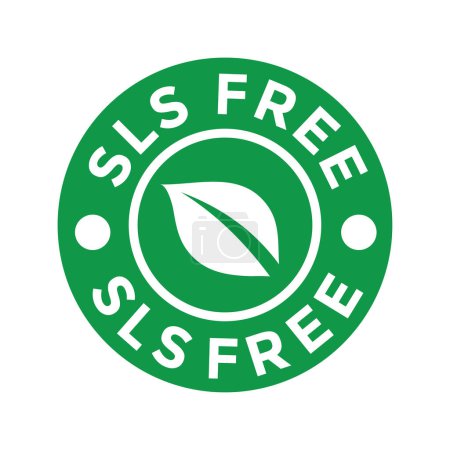 Ilustración de Sls tampa de goma libre, color verde, ilustración de vectores - Imagen libre de derechos