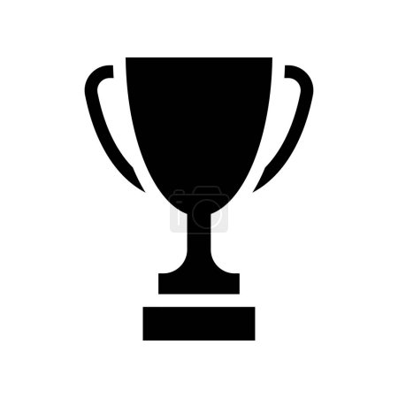 Illustration for Trophy cup icon, vector illustration - Royalty Free Image