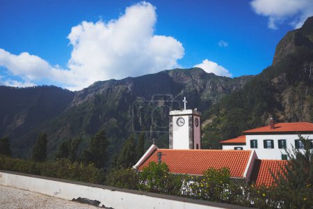 Photo for Church in Curral das Freiras (Pen of the Nuns) in Madeira, Portugal - Royalty Free Image