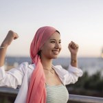 Asian woman cancer fighter survive strong