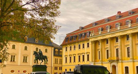 Téléchargez les photos : La belle architecture de la vieille ville de Weimar - en image libre de droit