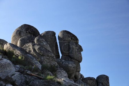 Cabeca do Velho (Old Man's Head). Parque Natural da Serra da Estrela, Portugal