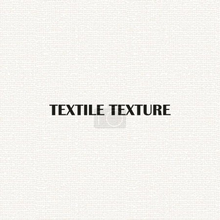 Illustration for Textile jute texture vector illustration seamless pattern. Background wallpaper. - Royalty Free Image