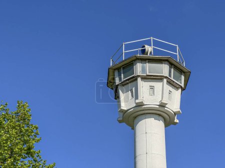 Border tower of the former inner-German border between BRD and GDR
