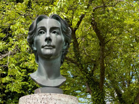 Estatua de Cosima Wagner en Bayreuth, Baviera Alemania