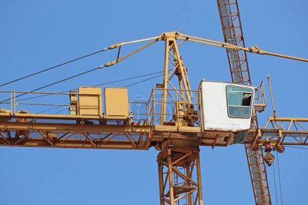 Photo for Part of a tower crane - Royalty Free Image