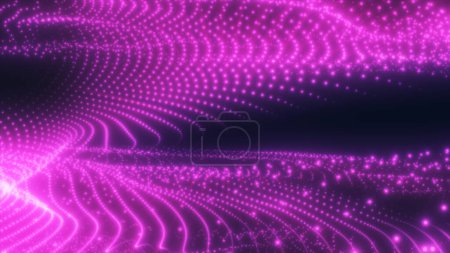 Dynamic background in futuristic design, colorful abstract
