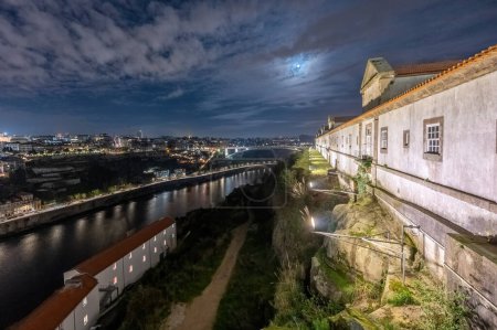 Photo for Porto, Portugal cityscape across the Douro River. - Royalty Free Image