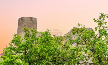 Photo for Ancient Chirag Gala tower in Azerbaijan - Royalty Free Image