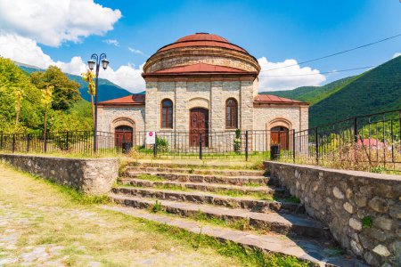 Téléchargez les photos : Ancienne église albanaise à Shaki, Azerbaïdjan - en image libre de droit