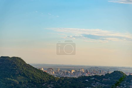 Vista panorámica de la ciudad de Santa Maria, Rio Grande do Sul, Hno.