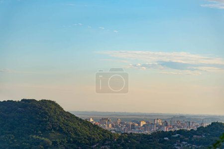 Blick auf die Stadt Santa Maria, Rio Grande do Sul, Brasilien