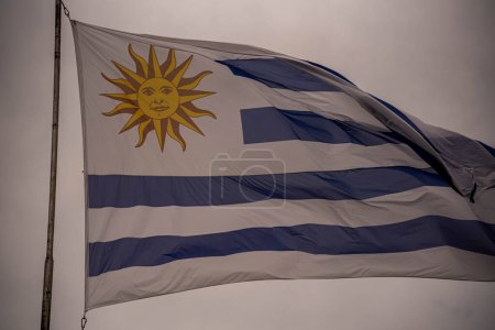  National flag of Republic Uruguay