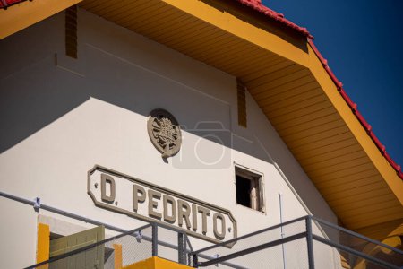 Photo for Old train station in the city of Dom Pedrito in RS Brazil. - Royalty Free Image