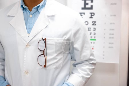 Photo for Male doctor. Close up of a man in a lab coat - Royalty Free Image