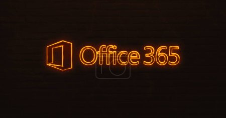 Photo for Office 365 was a subscription-based service offered by Microsoft that provided access to various productivity tools and services - Royalty Free Image