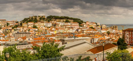 Photo for The view of the beautiful cityscape of Lisbon, Portugal - Royalty Free Image