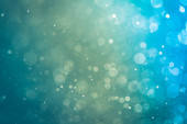 Fantasy abstract blur bokeh of lights colorful sparkle use for background Poster #655582564