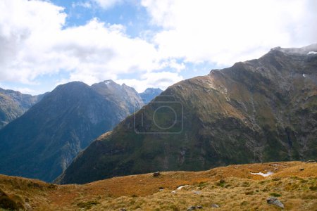 Photo for Fiordland New Zealand, Mackinnon Pass, Milford Track - Royalty Free Image