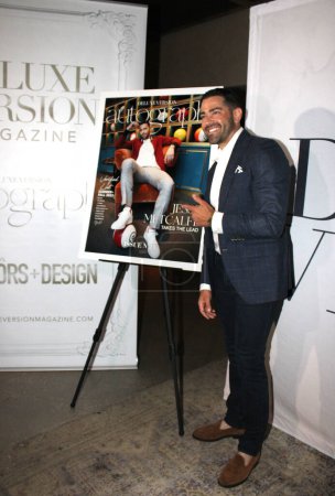 Photo for Los Angeles, CA - August 24, 2023: Red carpet arrivals for the Icons of LA Awards and Jesse Metcalfe's Deluxe Version Magazine Cover Release, held at the Hotel West Hollywood, In West Hollywood, Los Angeles, California. - Royalty Free Image