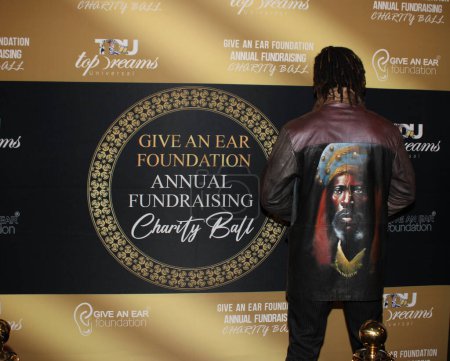 Photo for Los Angeles, CA - November 18, 2023: Red carpet arrivals for the First Annual Give an Ear Foundation Charity Ball, a benefit event to five ears and restore hearing to African children born without ears, aka microtia. - Royalty Free Image