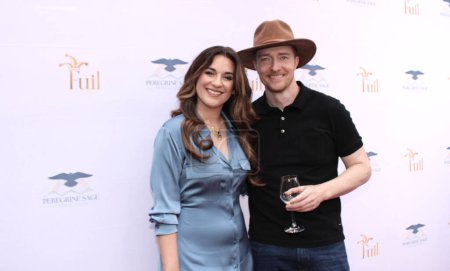 Photo for Burbank, CA - May 17, 2024: Red carpet arrivals at the Urban Press Winery, featuring the newest wines and opening of their newest winery. - Royalty Free Image