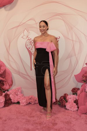 Photo for Beverly Hills, CA - May 19, 2024: Pink carpet arrivals for A Pink Pump Affair, a fundraiser for Autism awareness, held at the Beverly Wilshire Hotel. - Royalty Free Image