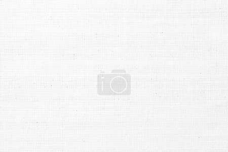 Photo for White cotton fabric canvas texture background for design blackdrop or overlay background. - Royalty Free Image