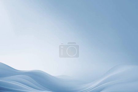 Foto de Blue wave sobre fondo blanco para portadas de fondo de presentación powerpoint, fondos de pantalla, marcas, diseño de fondo de tecnología de redes sociales - Imagen libre de derechos